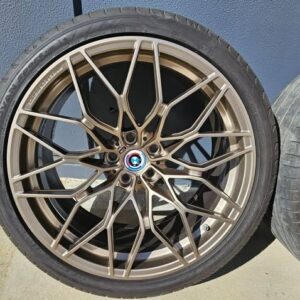 BMW 1000M Forged Lightweight Wheels + Tyres + TPMS. G80/G81/G82/G87 M2/M3/M4