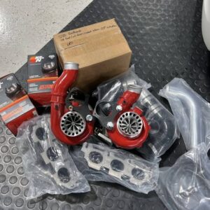 Bigboost full frame twin turbo kit for bmw s58 g8x platform.