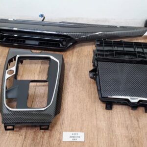 25-26 OEM BMW G87 M2 Central Console Dash Panel Carbon Interior Trim SET 287mi