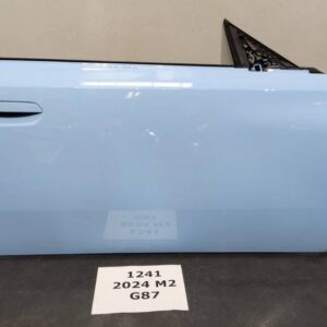 22-25 OEM BMW G42 G87 M2 Front Right Passenger Side Door Shell Panel Blue C6E