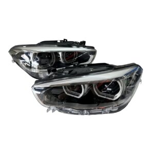 BMW 1 Series LCI LED Xenon Style Halo Headlights (F20 F21) — BM Performance