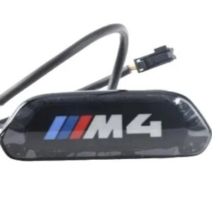 BMW Genuine M Performance Gloss Black Seat Badges (F80 M3 F82 M4) — BM Performance