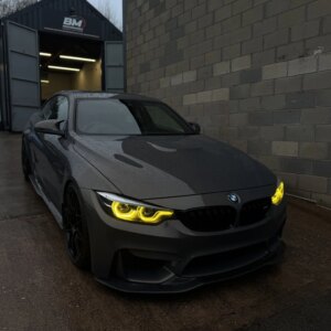 BMW Motorsport CSL Style Yellow DRL LED Module Set (F Series) — BM Performance
