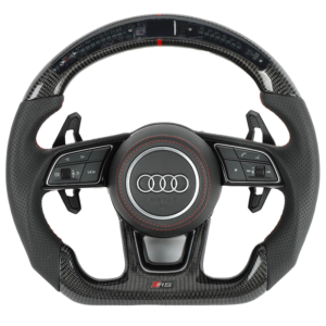 Customisable Carbon Fibre Steering Wheel (Audi) — BM Performance