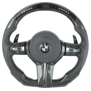 Customisable Carbon Fibre Steering Wheel (BMW F Series) — BM Performance