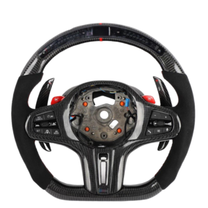 Customisable Carbon Fibre Steering Wheel (BMW G Series) — BM Performance