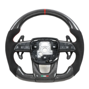 Customisable Carbon Fibre Steering Wheel (Lamborghini) — BM Performance