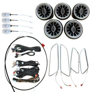 Mercedes Benz INTERIOR LED AMBIENT LIGHTING KIT Turbo Air Vent & Door (A Class CLA GLA) — BM Performance
