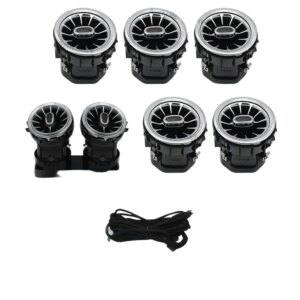 Mercedes Benz INTERIOR LED AMBIENT LIGHTING KIT Turbo Air Vent & Door (C Class GLC) — BM Performance