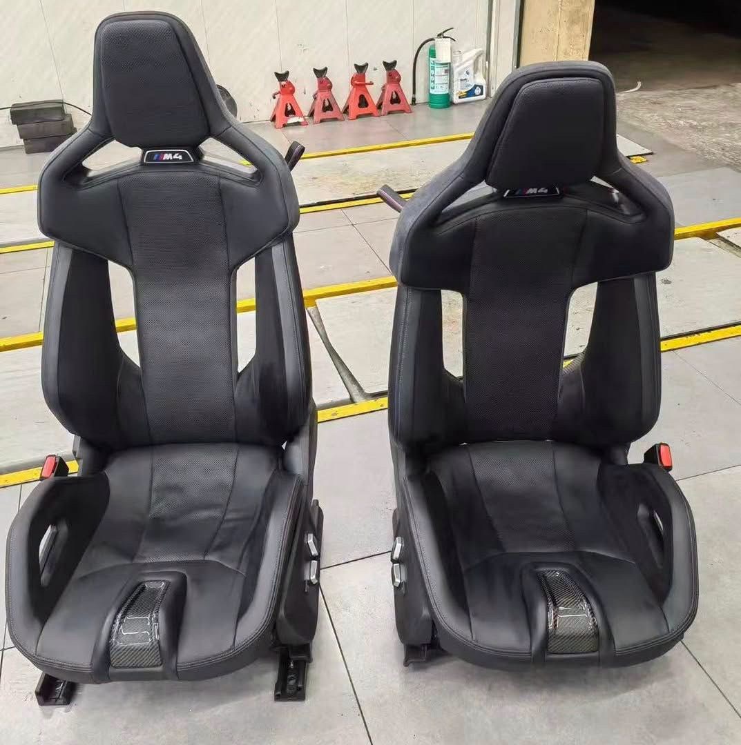 OEM BMW G82 M4 Carbon Fiber Bucket Seat Set - Image 4