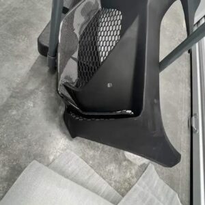 ADRO Style Front Bumper Cover with Carbon Fiber Lip for BMW G80/G82